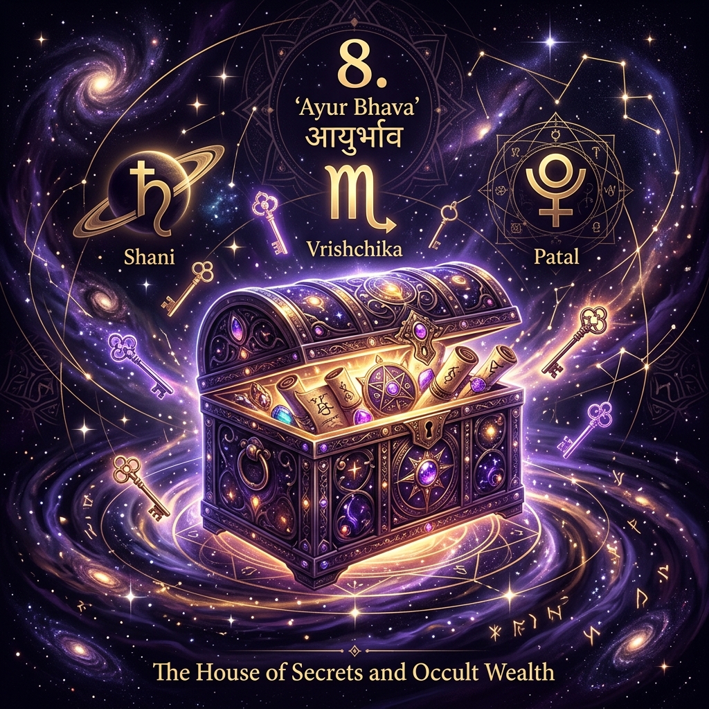 The 8th House of Secrets: Unlocking Inheritances, Intuition, and Occult Wealth