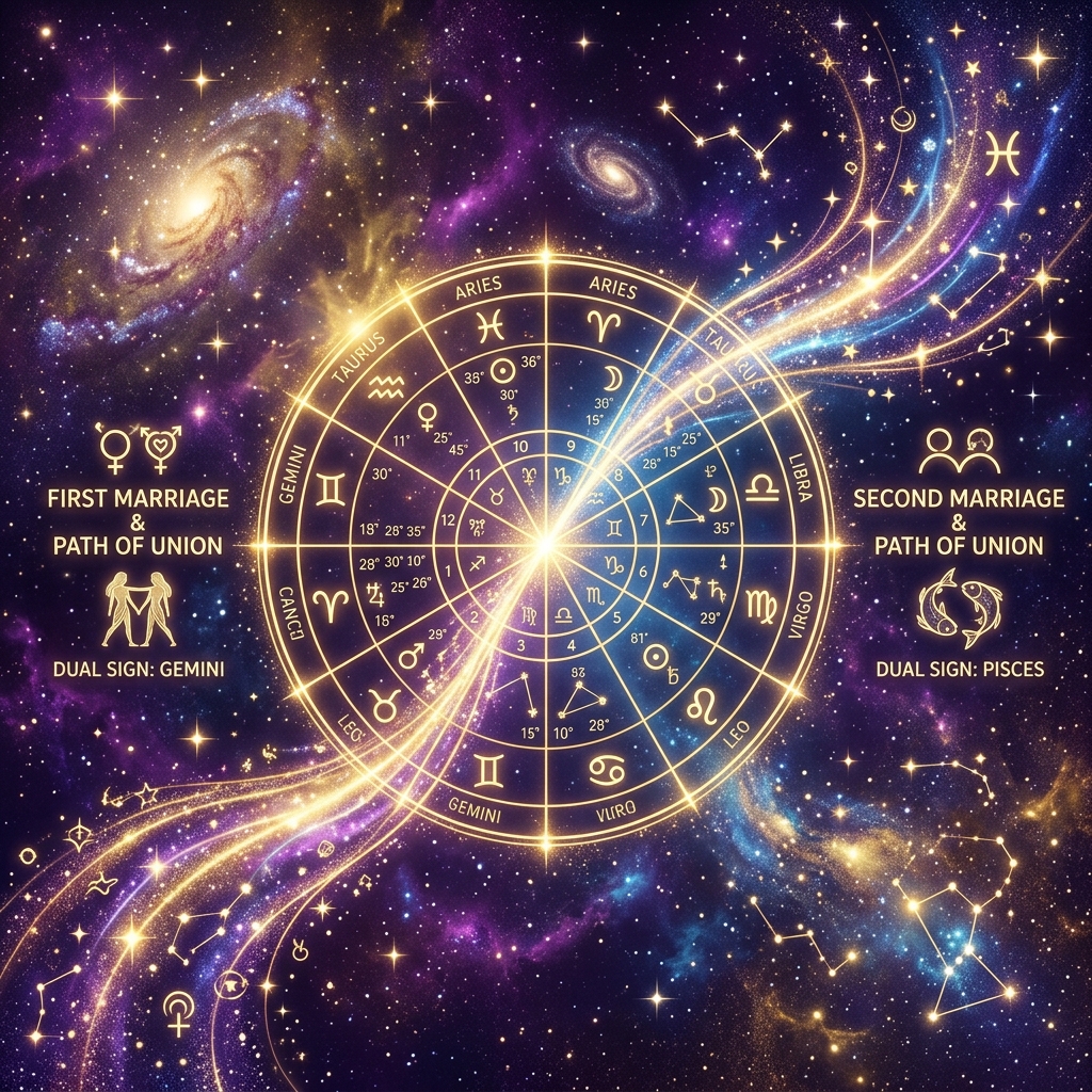 Multiple Marriages in Astrology: Reading Dual Signs and the 8th House