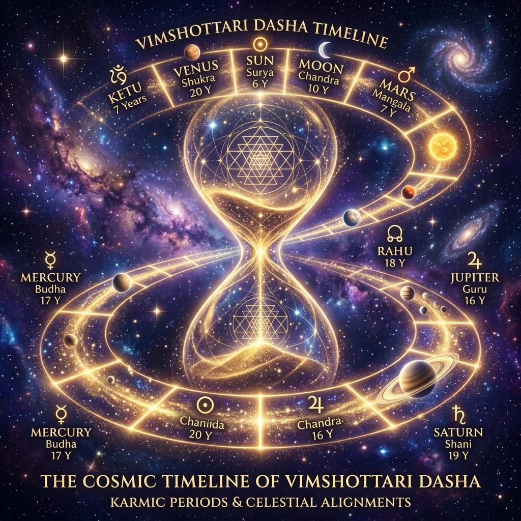 Decoding Vimshottari Dasha: The Timeline of Karma