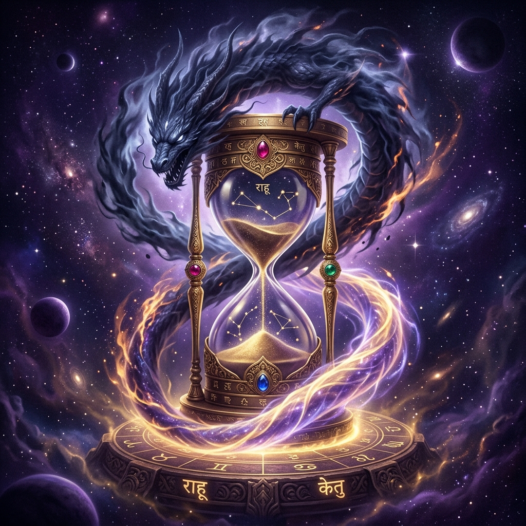 Rahu & Ketu: The Architects of Your Karma